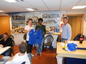 Årets toppscorere: Lasse Rustad og Shebeshi Million