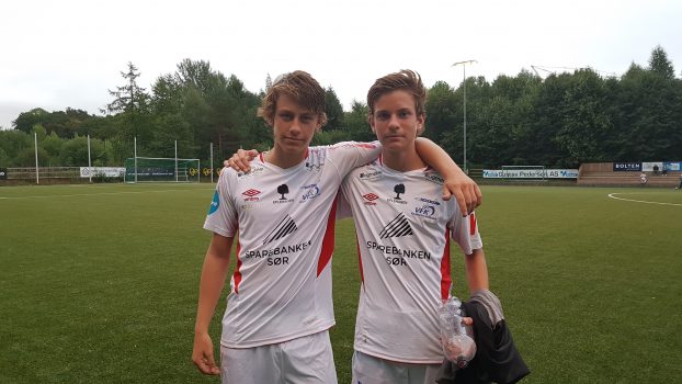 Marius Fjellet og debutant André Bakken