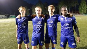 F.v. Martin Tallaksen, Ørjan Ryger, Filip Haugland Viland og Zeryab Ayman