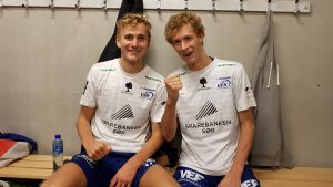 Fornøyde indreløpere etter kampen