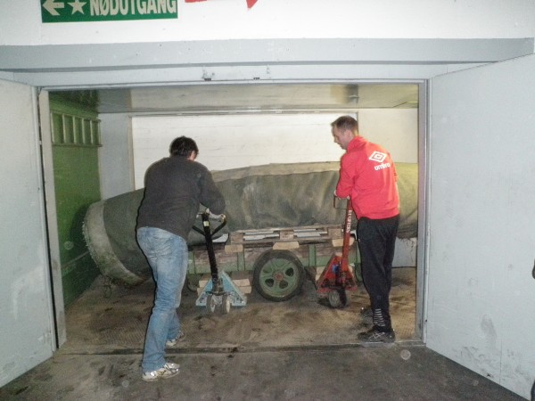 Dugnad i Hunsfosshallen