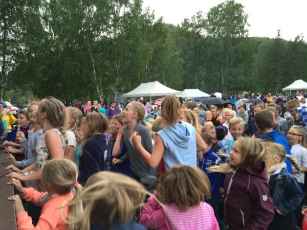 Vellykket St. Hans-feiring for store og små