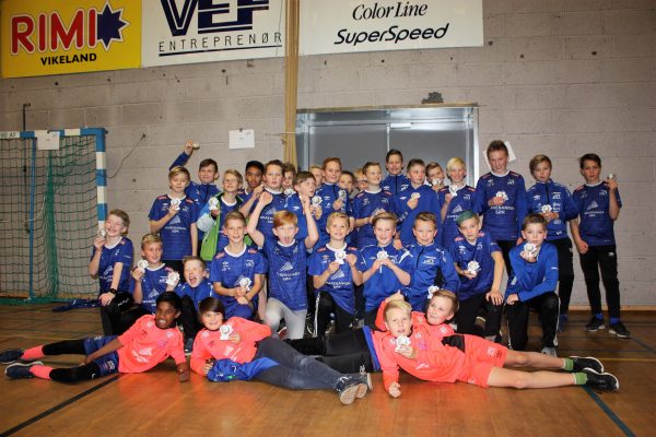 Storstilt fest for junioravdelingen