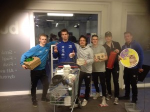 Selv ikke 3-måls-scorer Iversen slapp unna mandagens dugnad