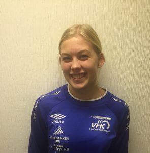 Emilie Holen Larsen ble matchvinner for damene mot Våg/Torridal