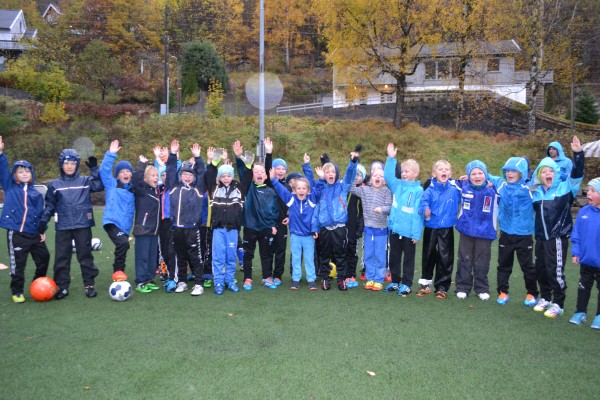 Førsteklassingene er i gang med treninger