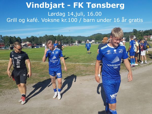 Før kampen Vindbjart – FK Tønsberg