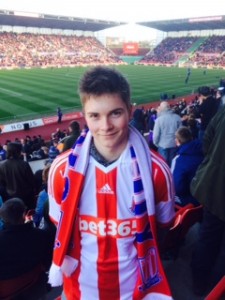 Gjøran Mollestad på Britannia Stadium