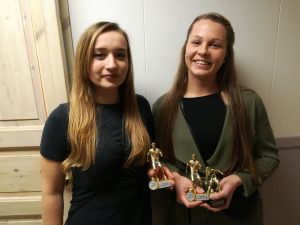 Toppscorere med 13 må hver, Amanda Civic og Maren Quarstein. Maren med flest assists.