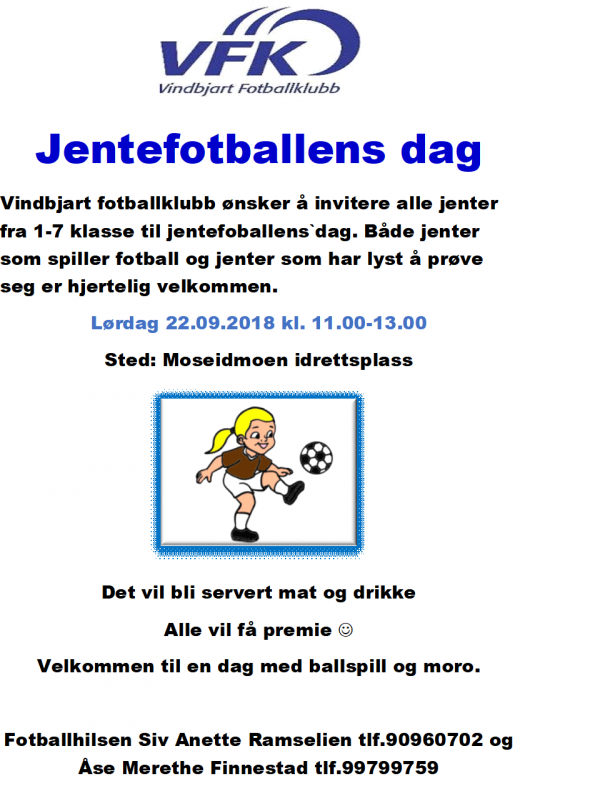 Jentefotballens dag