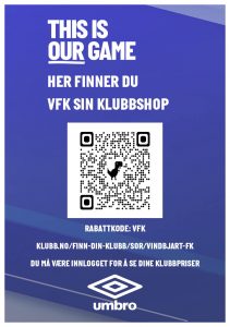 QR kode ark klubber VFK