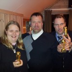 Årets hjelpere: Sandra, Rune og Willy