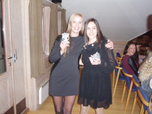 Årets mål: Anna Dåsvatn og Ellen Vardanjan