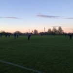 Voksenkamp på kvelden