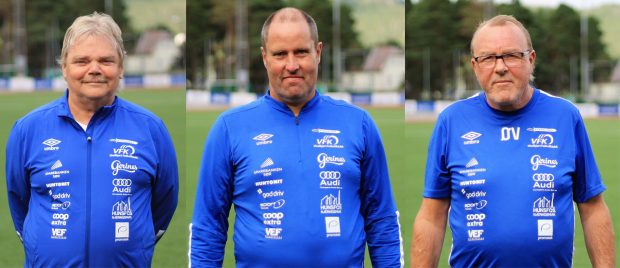 Harald Hansen, Willy Jensen og Øystein Vinvand