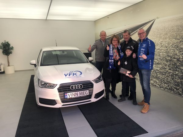 Her er resultatet av VFK’s billotteri 2018