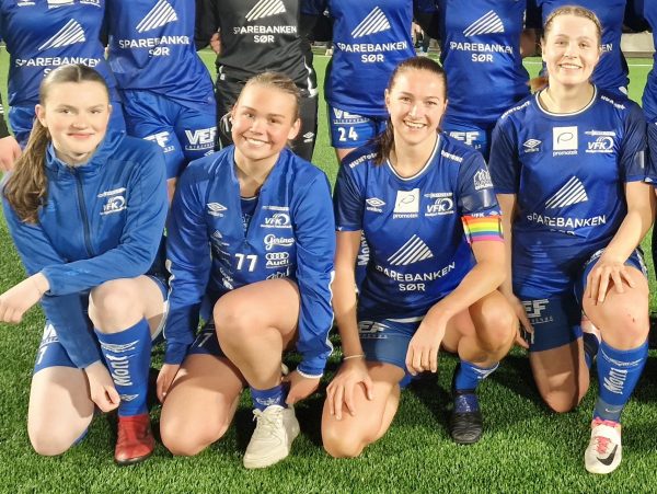 Tabelltopp for damene etter ny seier