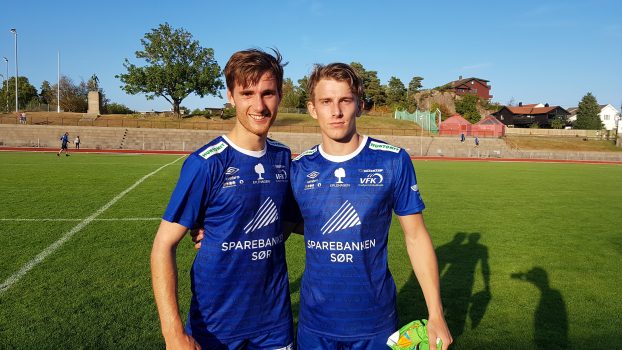 Robert Våge Skårdal og Joacim Emil Holtan