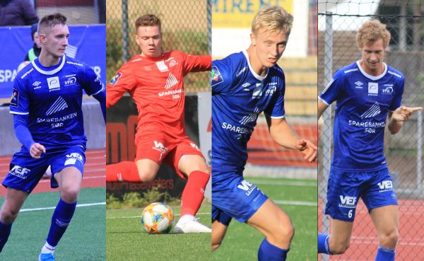 4 spillere fra VFK tatt ut til Sørlandslaget