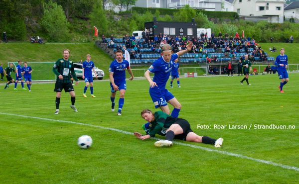 Før kampen mot Staal Jørpeland