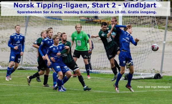 Før kampen Start 2 – Vindbjart