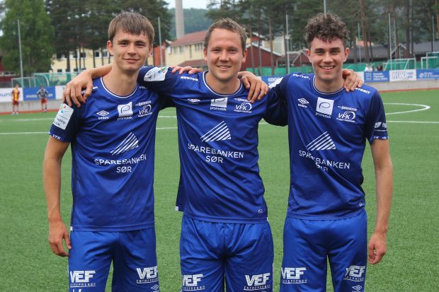 Fabian Jeppestøl Engedal, Christian Follerås og  Christian Urdal Hansen