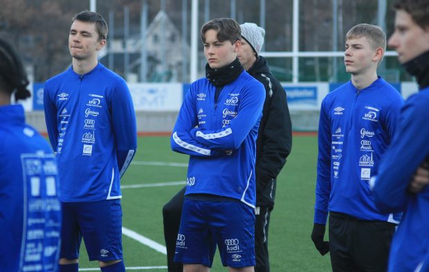 Fabian Jeppestøl Engedal, Andreas Sagen Dale og Helge Strand